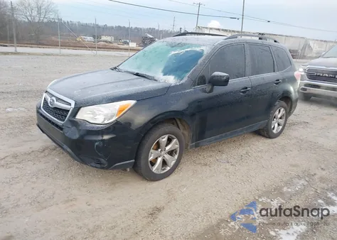 2014 Subaru Forester 2.5I Premium z USA, uszkodzony, nr VIN JF2SJAEC3EH483363